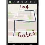 Map interface of Map & Draw