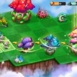 Merge Adventure: Magic Puzzles gameplay screenshot showing merging items