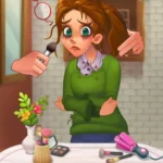 Merge Project Makeover Story gameplay screenshot showing merging items