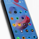 MIUl Circle Fluo Icon Pack showcasing various icon designs