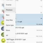 MiXplorer Silver File Manager interface