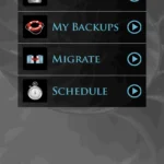 My Backup Pro interface