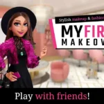 My First Makeover gameplay screenshot showing a character makeover