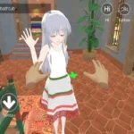 My virtual girlfriend shinob in the game