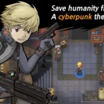 Mystic Gunner: Shooting Action gameplay screenshot showing the character shooting at enemies.