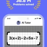 Nerd AI app interface showing math problem solving