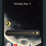Night screen in use