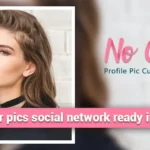 No Crop Profile Pic Customizer interface