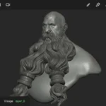 Nomad Sculpt interface