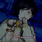 PARANORMASIGHT gameplay screenshot showing a character exploring a dark street