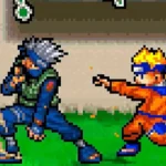 Pixel Naruto Gameplay Screenshot