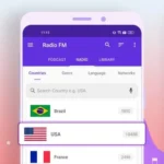 Radio FM interface