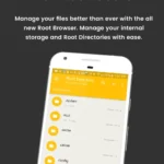 Root Browser Interface