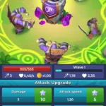 Royal Mage Idle Tower Defence gameplay screenshot