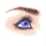 Sandbox Pixel Art Coloring Interface