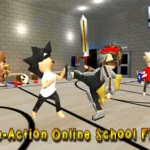 School of Chaos Online MMORPG gameplay screenshot showing character customization.
