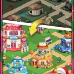 Screenshot showcasing the in-game shop in Merge Honey