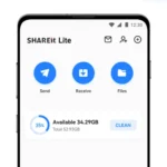 SHAREit Lite App Interface