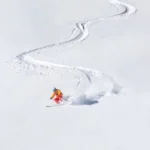 Slopes app interface showing detailed statistics of a ski run.