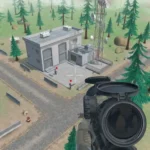 Sniper Siege gameplay screenshot showing a sniper aiming