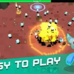 Soul Survival gameplay screenshot showing the character fighting multiple enemies