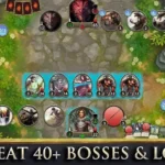 Spellsword Cards: Demontide gameplay screenshot showing card battle