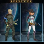 Star Traders: Frontiers screenshot displaying ship customization options.