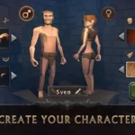 Survival Dungeon: Loot RPG gameplay screenshot showing character battling enemies.