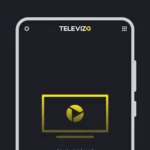 Televizo main screen displaying various TV channels.