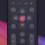 Universal TV Remote Control in action