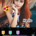 Video editing interface of Video.Guru