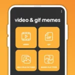 Video & GIF Memes App Interface