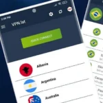 VPN.lat interface overview