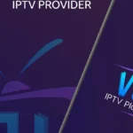 VU IPTV Player interface showing channel list