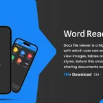 Word Reader app interface