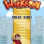 WorkeMon gameplay screenshot showing a battle scene.