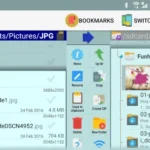 X-plore File Manager dual pane view