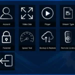 XCIPTV interface on a tablet