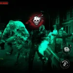 Zombie Hunter D-Day2 game screenshot showcasing the in-game menu